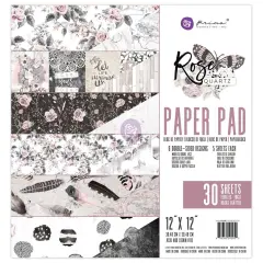 Prima Marketing Inc 12x12 Rose Quartz Paper Pad 655350592950