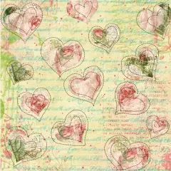 Prima Marketing Inc Art Stitches Hearts 655350812935