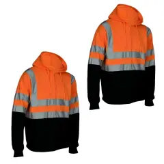 2 Pack Safety Hoodie for Worker | RADYAN&reg; Orange