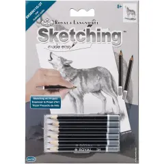 Royal & Langnickel(R) Sketching Made Easy Kit 5"X7"