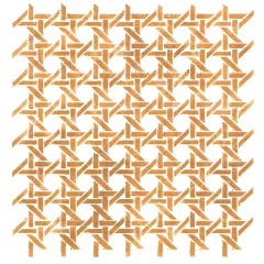 Caned Lattice Wall Stencil | 3477 by Designer Stencils | Pattern Stencils | Reusable Stencils for Painting | Safe & Reusable Template for Wall Decor | Try This Stencil Instead of a Wallpaper | Easy to Use & Clean Art Stencil Pattern