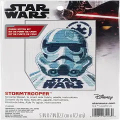 Dimensions Star Wars Counted Cross Stitch Kit 5"X7"-Stormtrooper