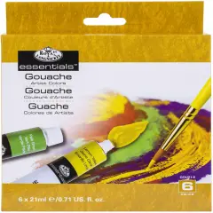 Royal & Langnickel(R) essentials(TM) Gouche Paints 21ml-6/Pkg