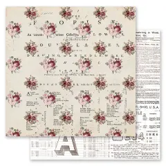 Farm Sweet Farm Collection 12x12 Sheet - Local Florist - 12x12 in, w foil details (10 SHEETS)