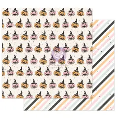 Prima Marketing Inc Thirty-One Collection 12x12 Sheet - Jack-O-Lanterns -, 12"x12" With Foil Detail 655350997168 (10 SHEETS)