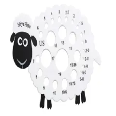 HiyaHiya Knitting Needle Gauge-Sheep Multicolor