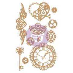 Prima Marketing Inc Chipboard Diecut - Mechanical Dreams - 10 Pcs, 0.75-4.7 655350647292