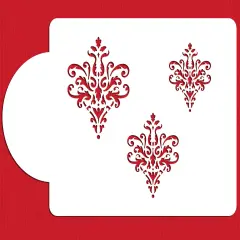 Lace Icon Cake Stencil Set | C715 by Designer Stencils | Stencils for Royal Icing, Airbrush, Dusting Powder |