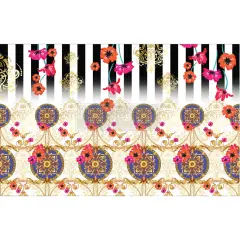 Redesign With Prima Decoupage Decor Tissue Paper - Cece Fashion & Flora - 1 sheet, 19.5"x30" 655350657109