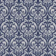 Fleur de Lis Scroll Wall Stencil | 3609 by Designer Stencils | Pattern Stencils | Reusable Stencils for Painting | Safe & Reusable Template for Wall Decor | Try This Stencil Instead of a Wallpaper | Easy to Use & Clean Art Stencil Pattern