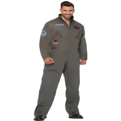 Air Force Pilot Flight Suit Men's Costume