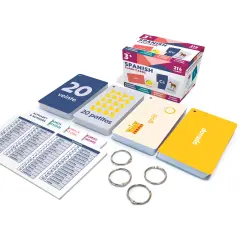 Carson Dellosa 216 Spanish Flash Cards for Kids, Sight Words, Numbers, and Alphabet Flashcards for Toddlers Ages 3 and Up, Educational Games for Bilingual and ESL Learners