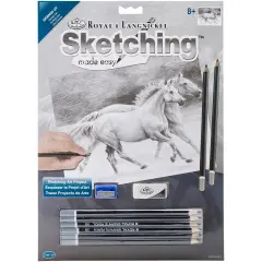 Royal & Langnickel(R) Sketching Made Easy Kit 9"X12"