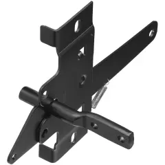 National Hardware - V28 Post Mount Gate Latch - Black