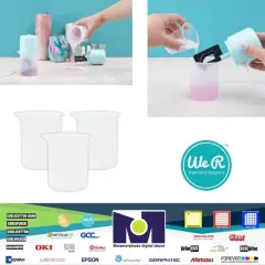 We R Memory Keepers Spin It Machine Resin Mixer Cups 3(Pieces) Pack 60000856