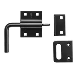 1129 Slide Bolt Latch Black