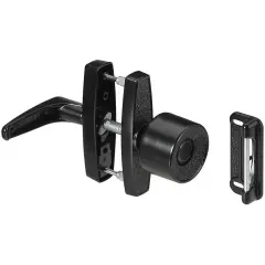Universal Knob Latches Black