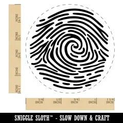 Finger Print Fingerprint Rubber Stamp for Stamping Crafting Planners