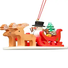 Ornmnt-Snwmn/Sled Each