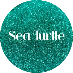 Polyester Glitter - Sea Turtle by Glitter Heart Co.&trade;