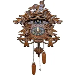 Clck-Ck-Qtz W/Crv Brds Each