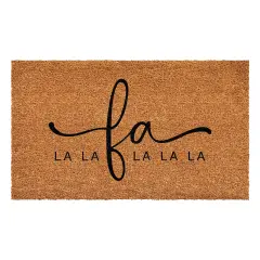 Chic Fa La La Doormat 17" x 29"