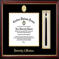 University&nbsp;of Montana 10w x 8h Tassel Box and Diploma Frame