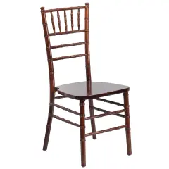 Emma and Oliver Wedding & Event Wood Chiavari Dining Chair Fruitwood
