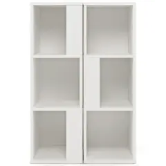 Modern 3-Tier Engineered Wood Bookcase with Open Shelves for Ideal for Kids Room or Study White