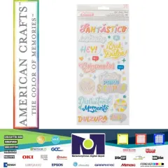 Obed Marshall - FANTASTICO - STICKER SHEET 6&rdquo;x12&rdquo; CARDSTOCK (69PIECE) 34008125