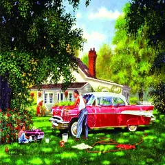 Sunsout Wash Me 300 pc Fathers Day Jigsaw Puzzle 60251