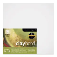 Ampersand Claybord - 12" x 12", 1/8" Flat