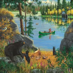 Sunsout Bear Family Picnic 500 pc Jigsaw Puzzle 37241