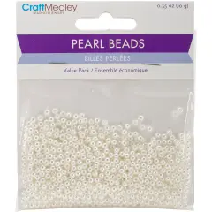 Craft Medley Pearl Beads Value Pack