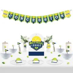 Big Dot of Happiness Let&rsquo;s Rally - Pickleball - DIY Birthday or Retirement Party Concession Signs - Snack Bar Decorations Kit - 50 Pieces