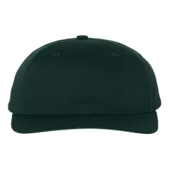 Richardson&reg; Pro Twill Snapback Cap Dark Green
