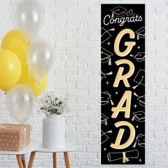 Big Dot of Happiness Hello College - Graduation Pary Door Decoration - Vertical Banner