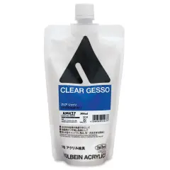 Holbein Acrylic Medium - Clear Acrylic Gesso, 300 ml pouch