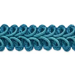 20 yards of Alice Classic Woven BraidTrim | 20 yard cut Teal