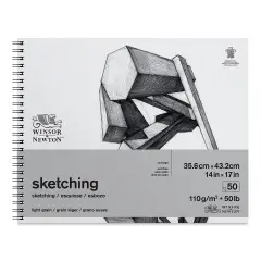 Winsor & Newton Wirebound Sketching Pad - 14" x 17"