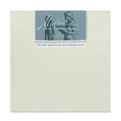 Multimedia Artboard Plein Air Acrylic Primed Linen Artist Panel - 12" x 12", 109 DP, Pkg of 3