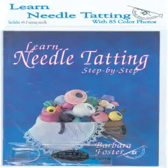 Learn Needle Tatting Step-By-Step Kit-W/#5-0 Needle & Threader