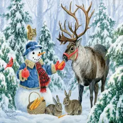 Sunsout Christmas Friends 1000 pc Christmas Jigsaw Puzzle 67846