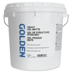 Golden Heavy Acrylic Gel Medium - Matte, 128 oz tub