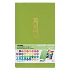 Kuretake Gansai Tambi Watercolor Pans - Set of 36, Assorted