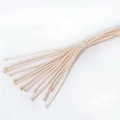 Merry Corliss 1/8 inch Round Braided Cotton Olive Oil Lamp Wicks Pack of 12