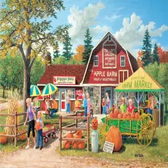 Sunsout Harvest Market 300 pc Jigsaw Puzzle 39974