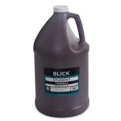 Blick Student Tempera Paint - Brown, 128 oz bottle