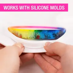 ArtResin Epoxy Resin &ndash; High-Gloss Clear Coat for Art Projects - 8 oz (4 oz resin + 4 oz hardener) (237 ml)