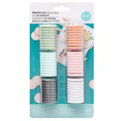 We R Memory Keepers Cinch Binding Discs 54/Pkg-Assorted Colors 60000458 by American Crafts